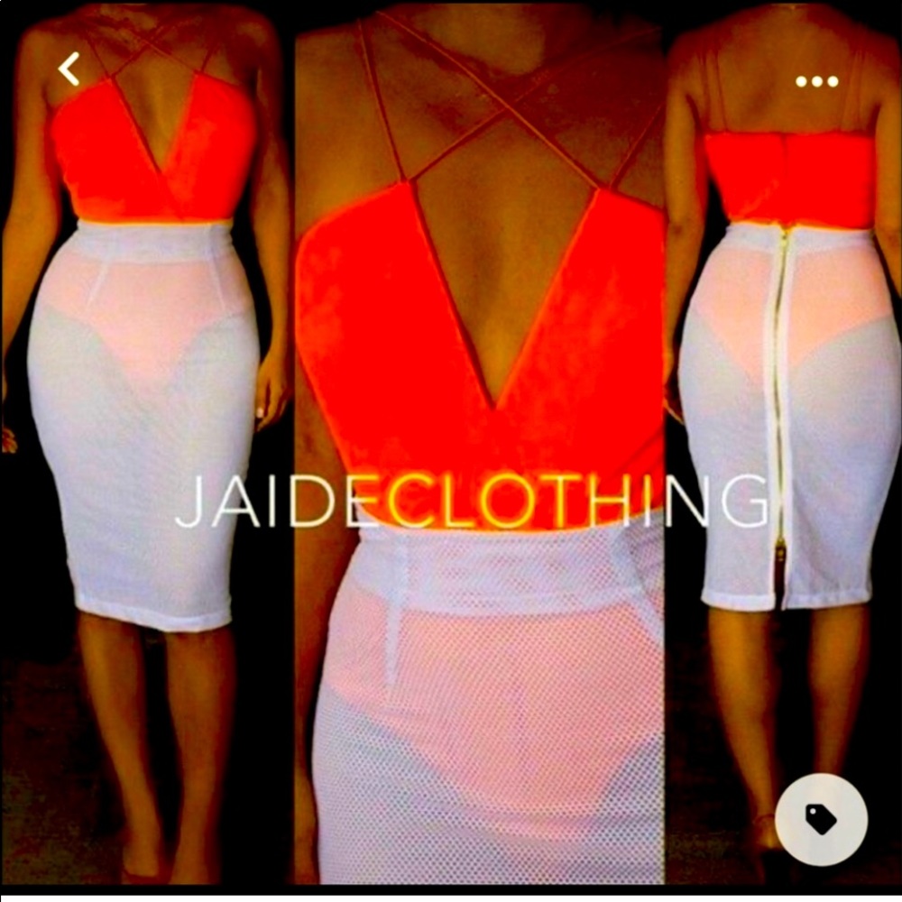 Orange Bodysuit